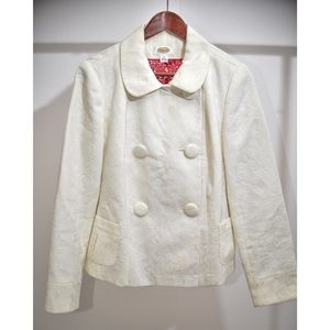 Talbots women’s cream blazer